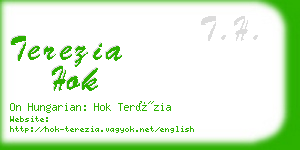 terezia hok business card